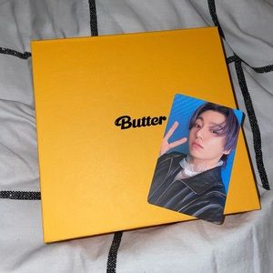 BTS Butter Album Cream Ver. with JK photocard